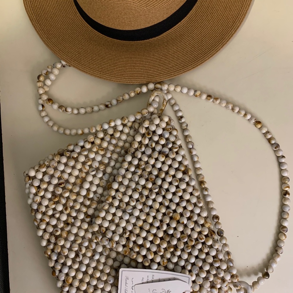 Beaded lined bag